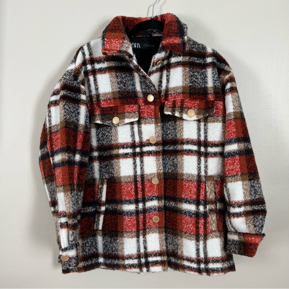 Zara Jackets Zara Wool Blend Plaid Overshirt Review Jacket Zara